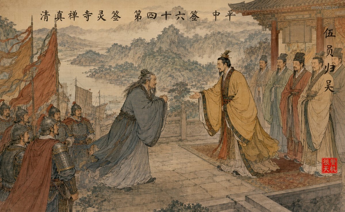 伍员归吴 典故插图