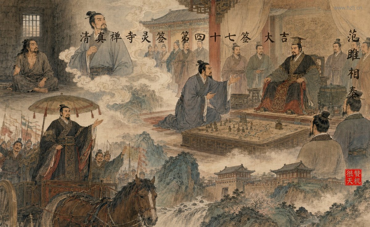 范雎相秦 典故插图