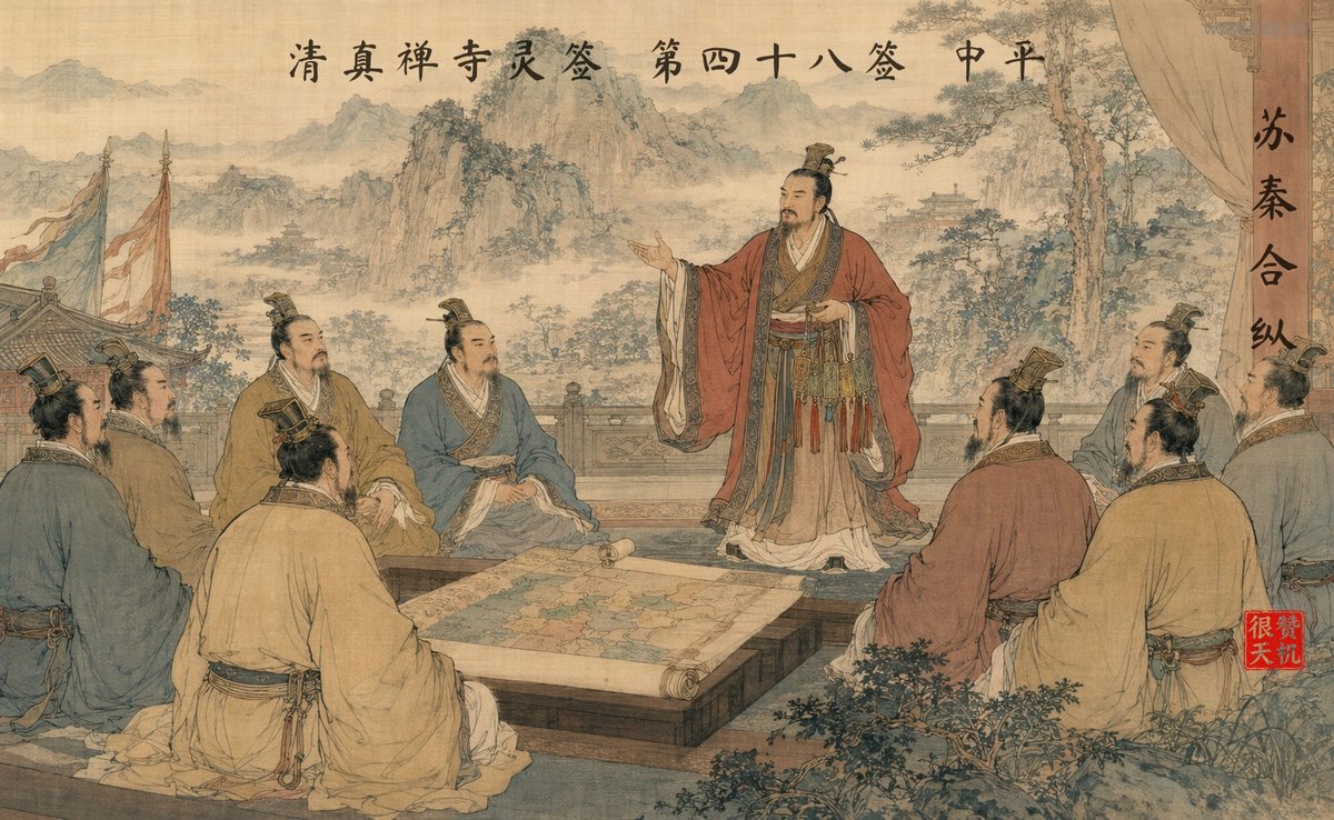 苏秦合纵 典故插图