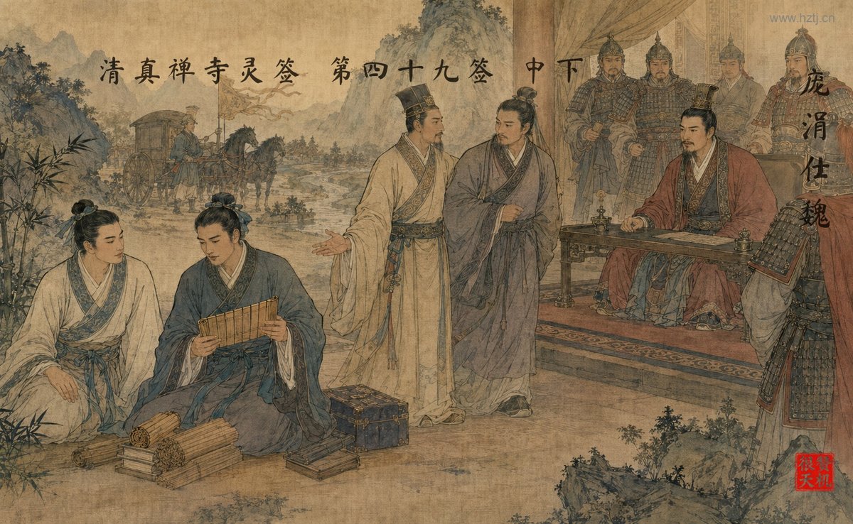 庞涓仕魏 典故插图