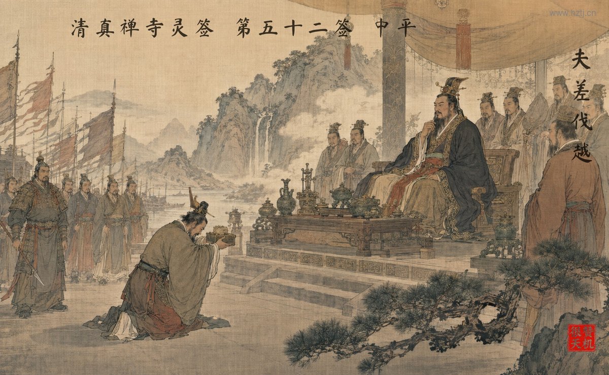 夫差伐越 典故插图