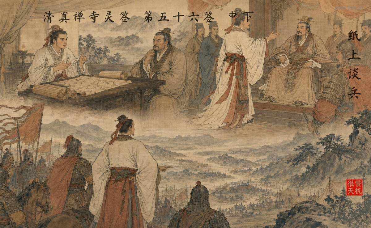 纸上谈兵 典故插图