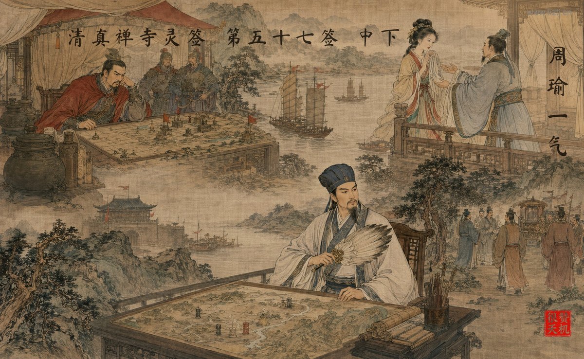 周瑜一气 典故插图