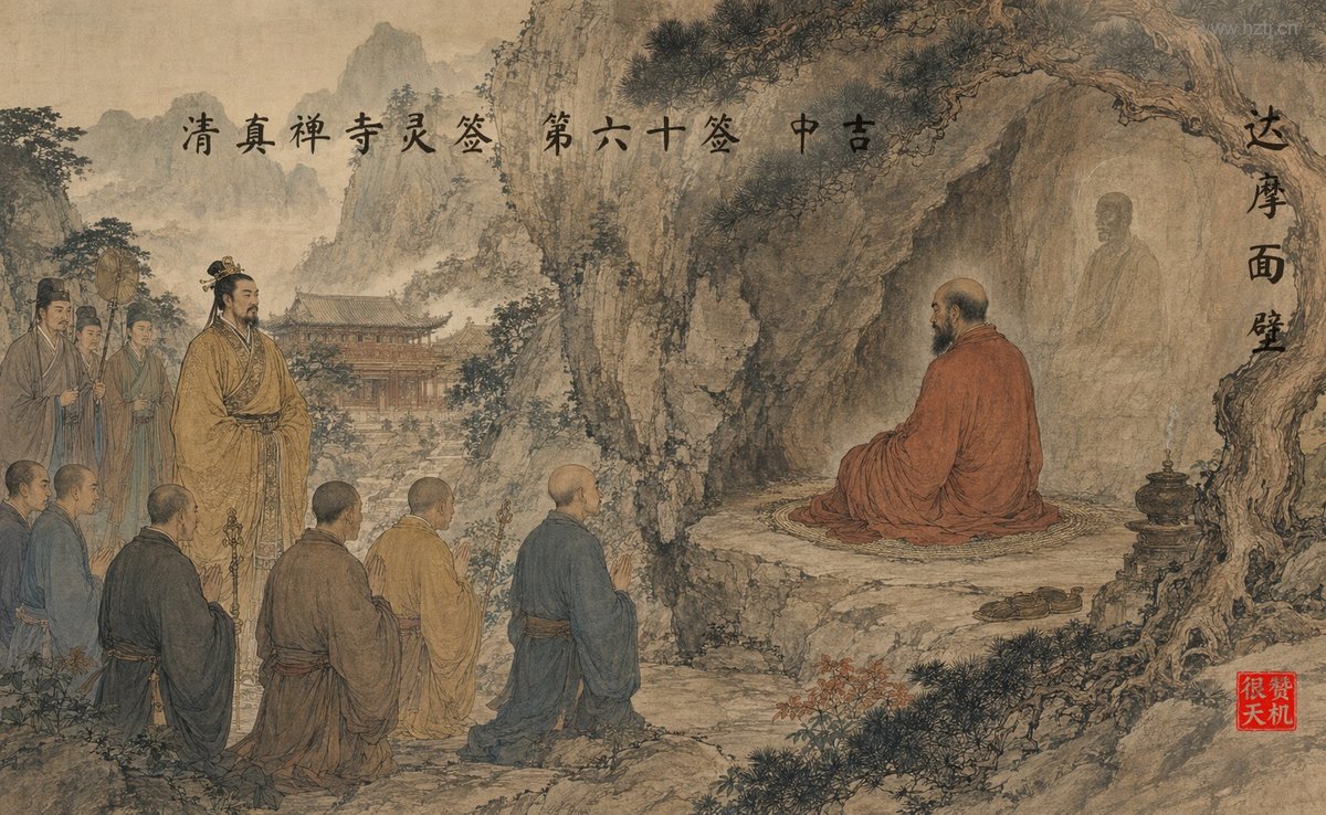 达摩面壁 典故插图