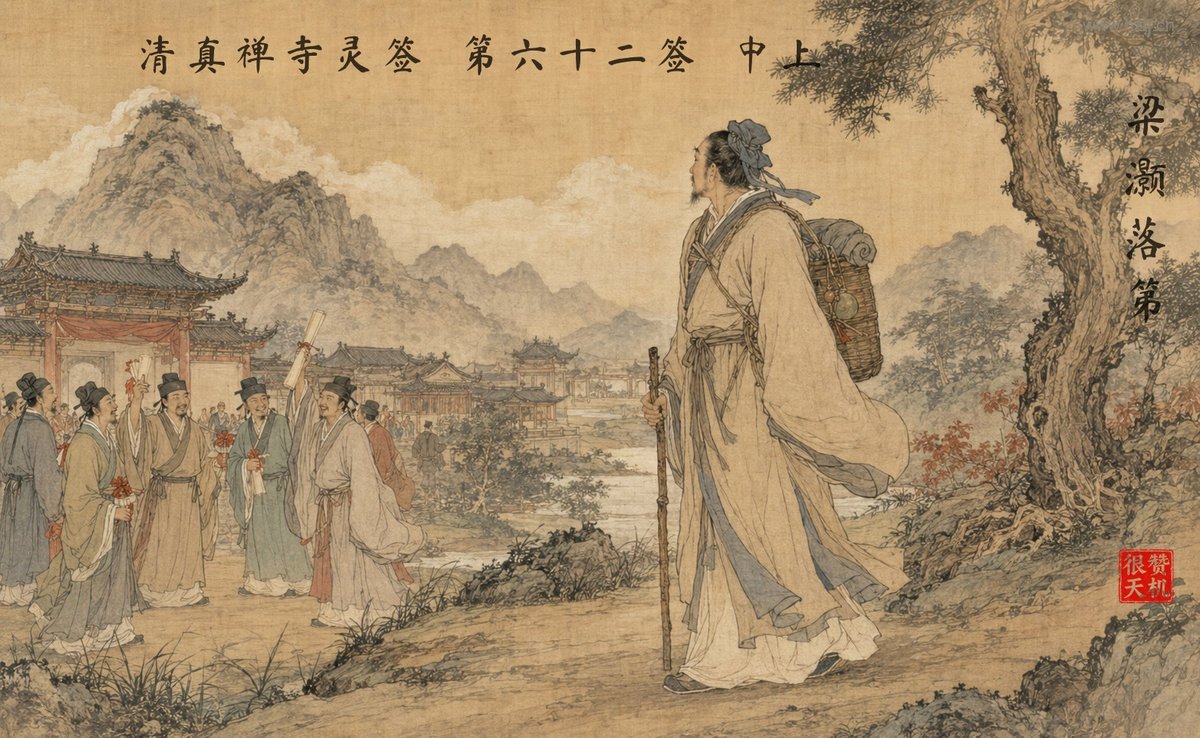梁灏落第 典故插图