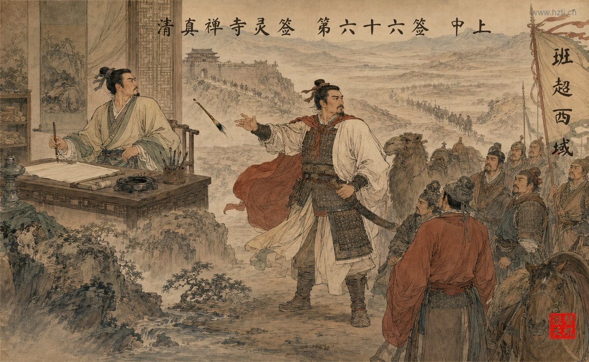 班超西域 典故插图