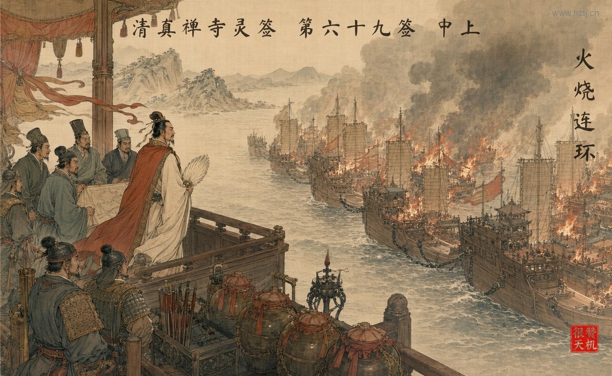 火烧连环 典故插图