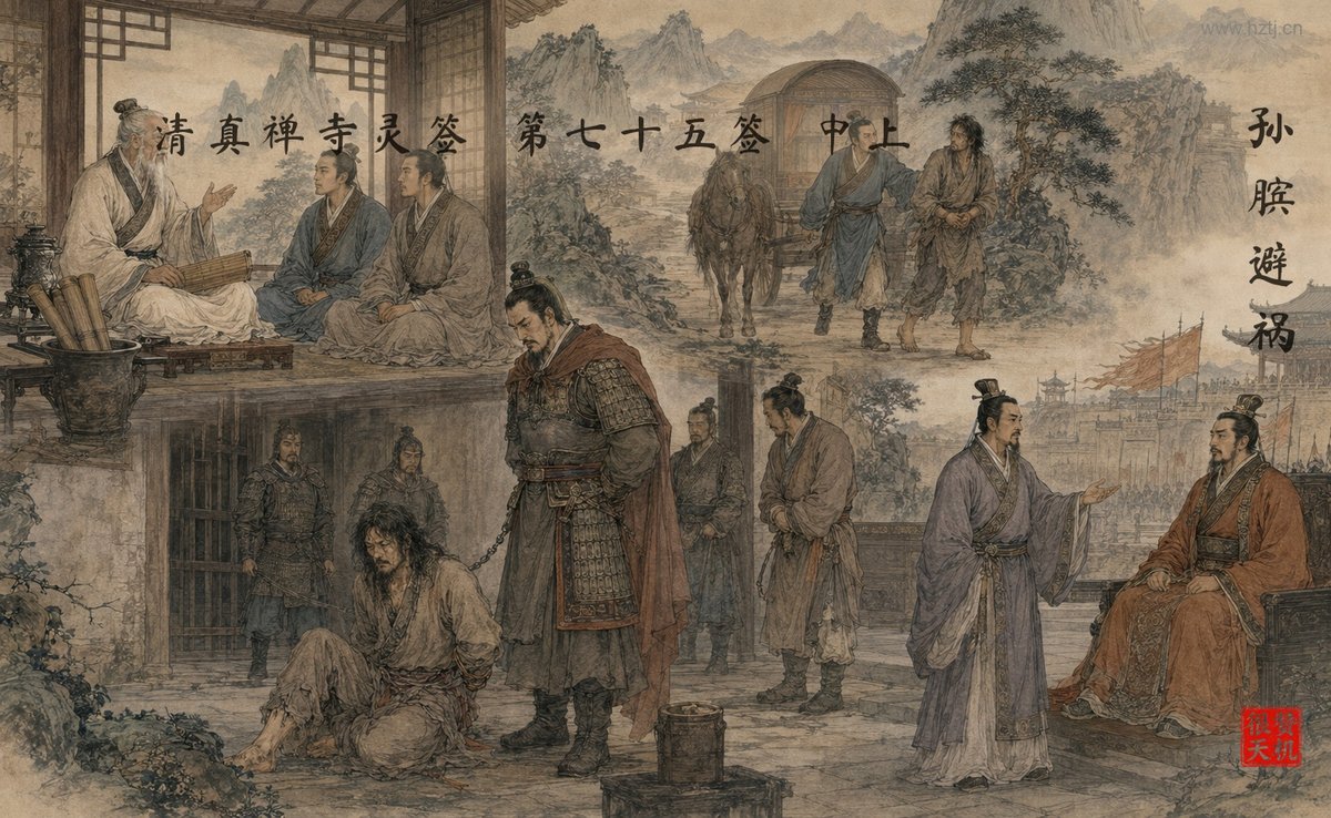 孙膑避祸 典故插图