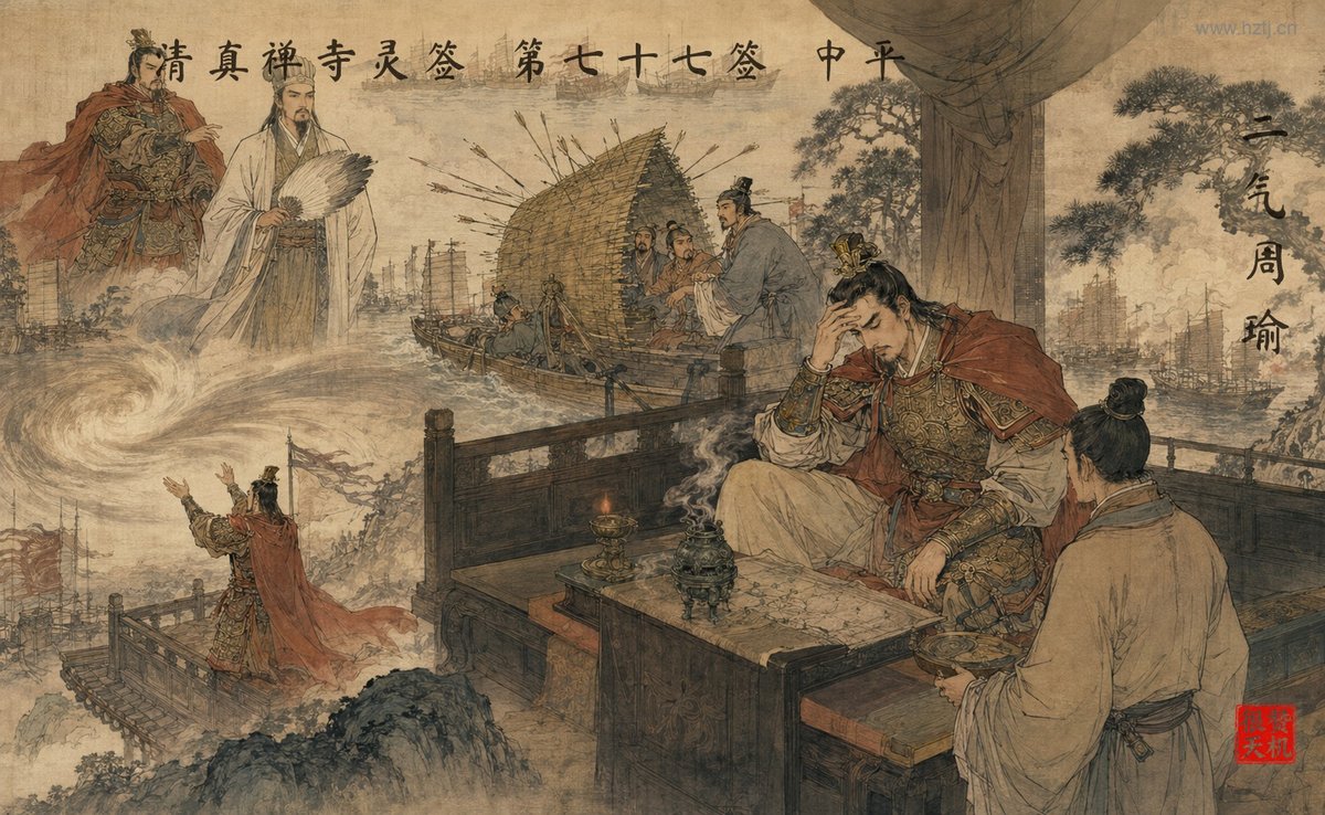 二气周瑜 典故插图