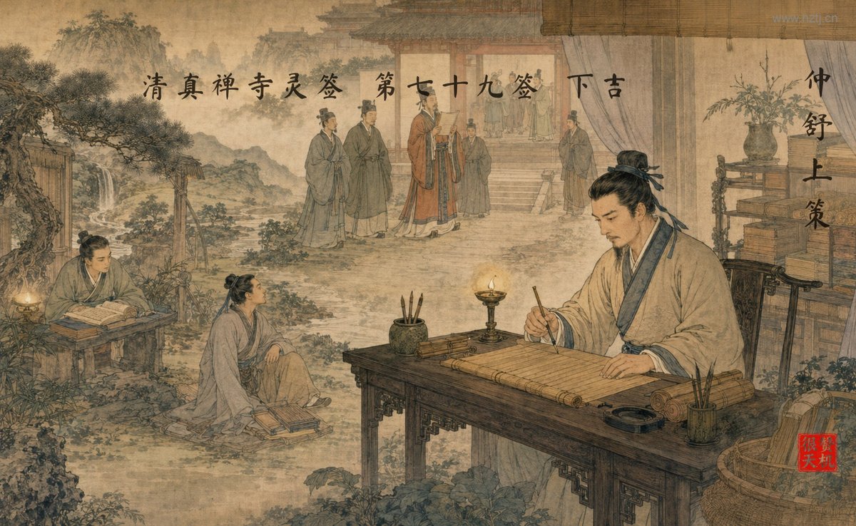 仲舒上策 典故插图