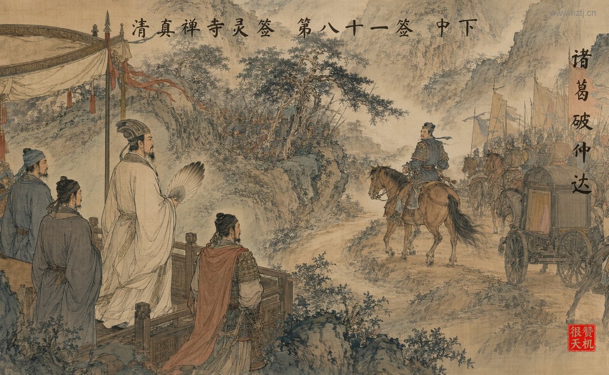 诸葛破仲达 典故插图
