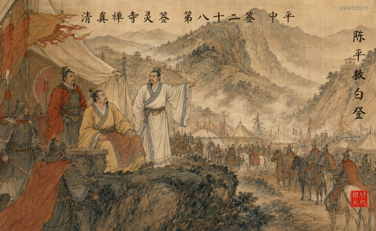 陈平救白登 典故插图