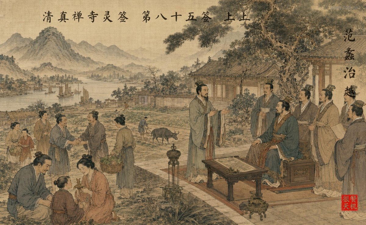 范蠡治越 典故插图