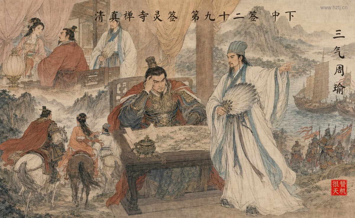 三气周瑜 典故插图