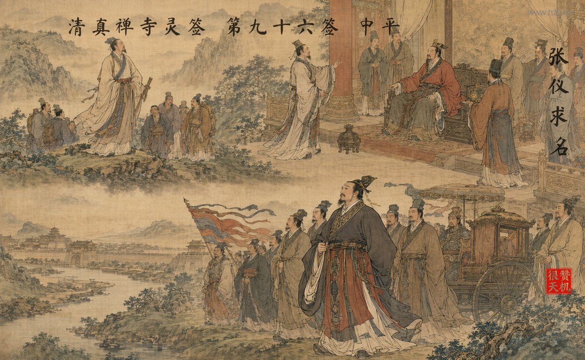 张仪求名 典故插图