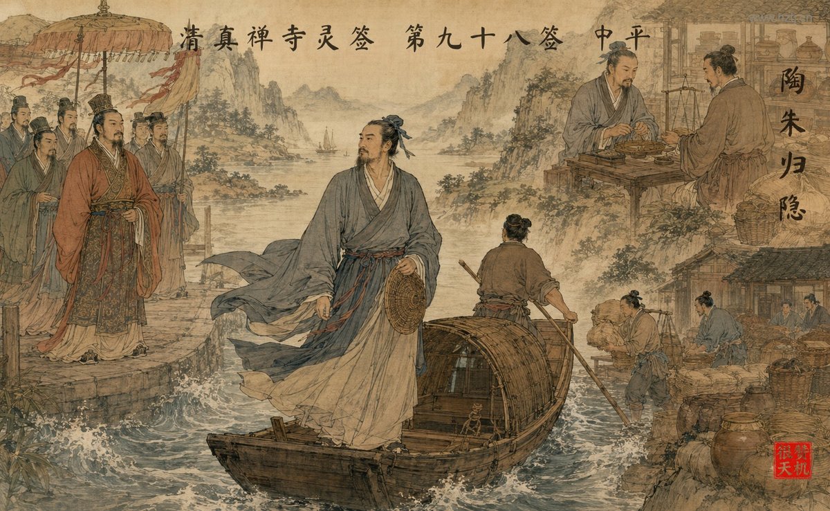 陶朱归隐 典故插图